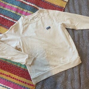 Patagonia women’s White Crewneck Sweatshirt - size xs